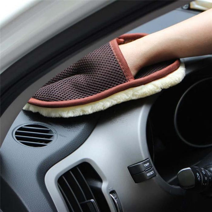 Car Cleaning Soft Gloves Brush