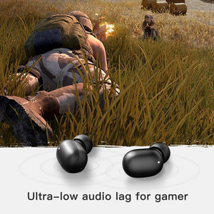 ProHolder Bluetooth Earphones with Fingerprint Touch - HD Stereo