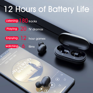 ProHolder Bluetooth Earphones with Fingerprint Touch - HD Stereo