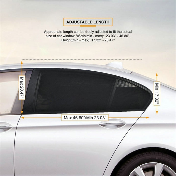 Car Window Cover Sunshade UV Protection (2Pcs)
