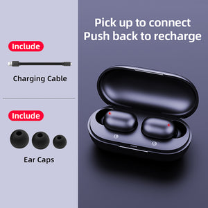 ProHolder Bluetooth Earphones with Fingerprint Touch - HD Stereo